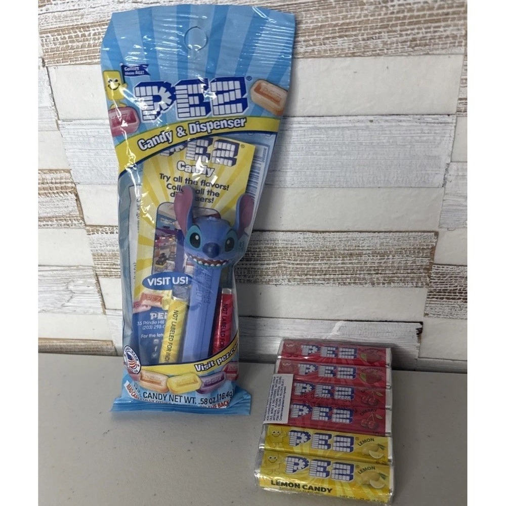 Stitch PEZ Aloha *LIMITED EDITION* Dispenser with refills